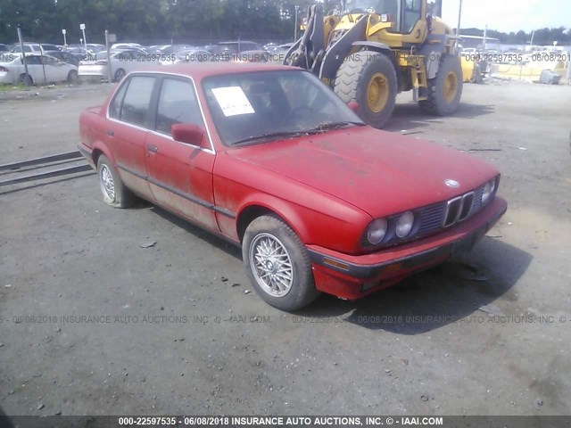 WBAAJ931XMEJ05256 - 1991 BMW 318 I RED photo 1