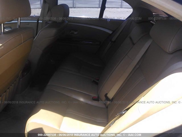 WBAHL83546DT00414 - 2006 BMW 750 I BLACK photo 8