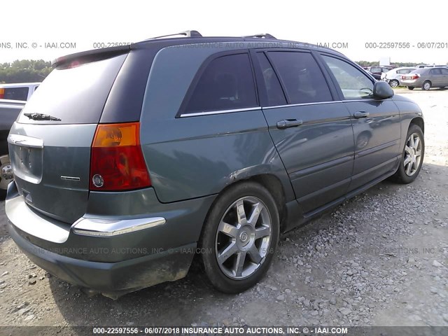 2A8GF78436R925859 - 2006 CHRYSLER PACIFICA LIMITED TEAL photo 4