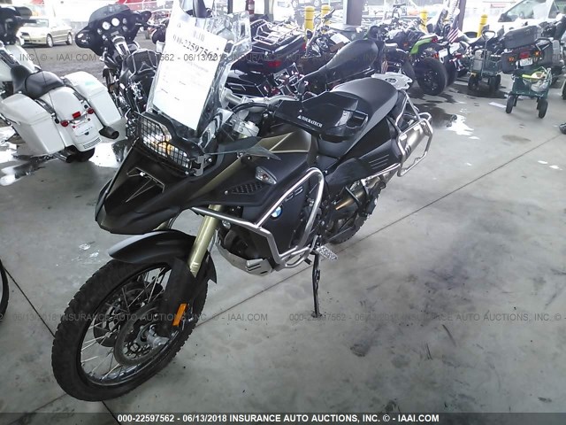 WB10B1500GZ493934 - 2016 BMW F800 GS ADVENTURE GRAY photo 2