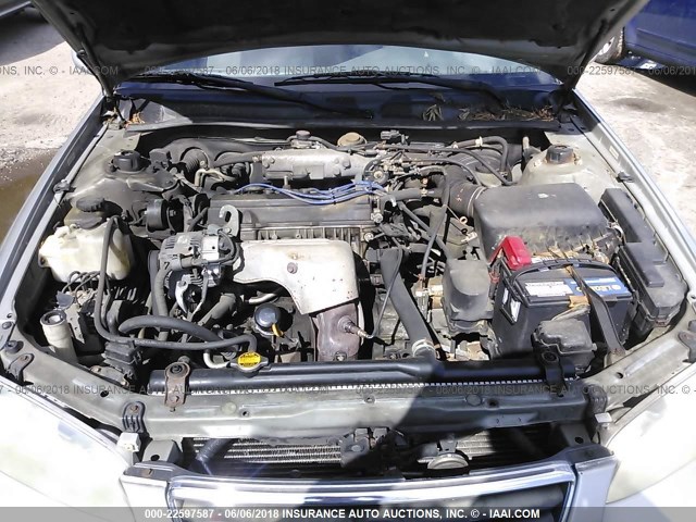 4T1BG22K31U031070 - 2001 TOYOTA CAMRY CE/LE/XLE SILVER photo 10