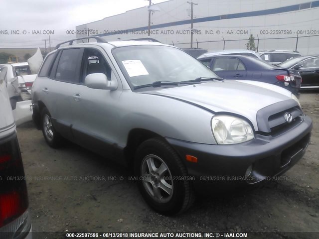 KM8SC73EX6U095454 - 2006 HYUNDAI SANTA FE GLS/LIMITED SILVER photo 1