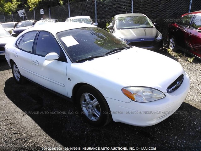 1FAFP56S9YA228165 - 2000 FORD TAURUS SEL 白色 照片 1