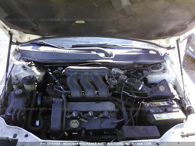 1FAFP56S9YA228165 - 2000 FORD TAURUS SEL 白色 照片 10