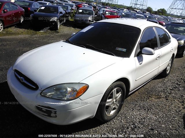 1FAFP56S9YA228165 - 2000 FORD TAURUS SEL 白色 照片 2