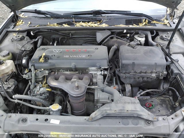 4T1BE32K65U958534 - 2005 TOYOTA CAMRY LE/XLE/SE 灰色 照片 10