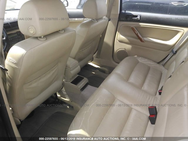 WVWPD63B7XE496902 - 1999 VOLKSWAGEN PASSAT GLX 绿色 照片 8