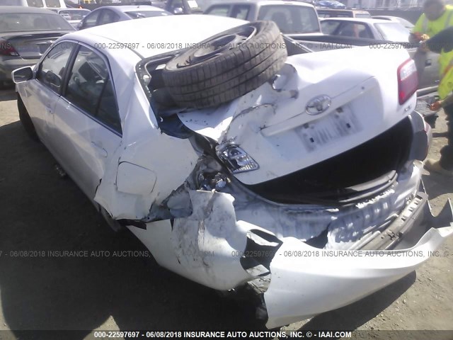 4T1BE46K87U552502 - 2007 TOYOTA CAMRY NEW GENERAT CE/LE/XLE/SE WHITE photo 3