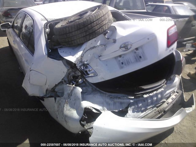 4T1BE46K87U552502 - 2007 TOYOTA CAMRY NEW GENERAT CE/LE/XLE/SE WHITE photo 6