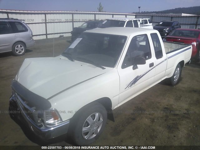 JT4VN93D9P5034591 - 1993 TOYOTA PICKUP 1/2 TON EXTRA LONG WHEELBASE DX WHITE photo 2