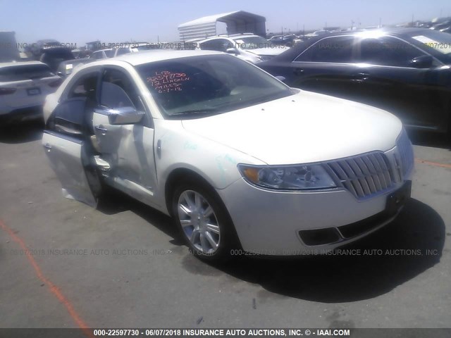 3LNDL2L33CR809051 - 2012 LINCOLN MKZ HYBRID WHITE photo 1