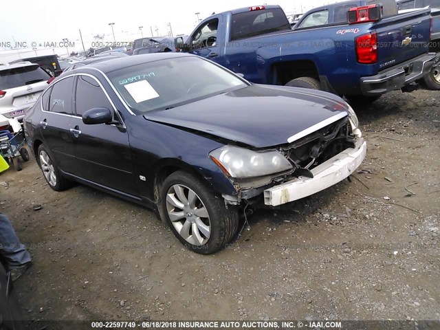 JNKAY01F36M259470 - 2006 INFINITI M35 SPORT Dark Blue photo 1