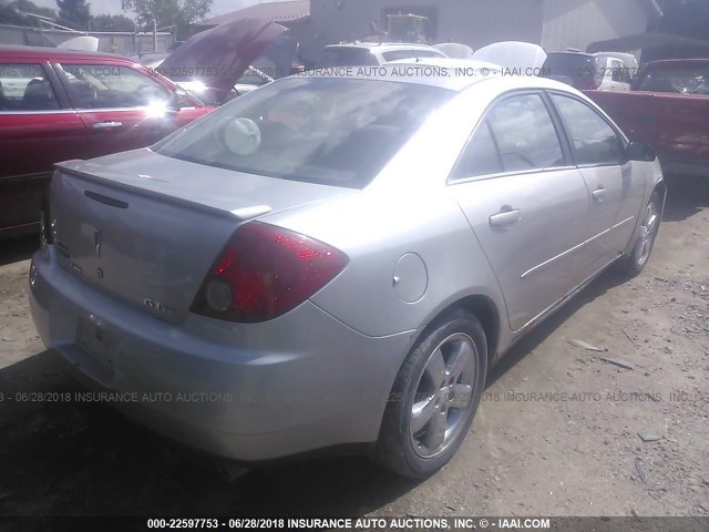 1G2ZM551264164091 - 2006 PONTIAC G6 GTP SILVER photo 4