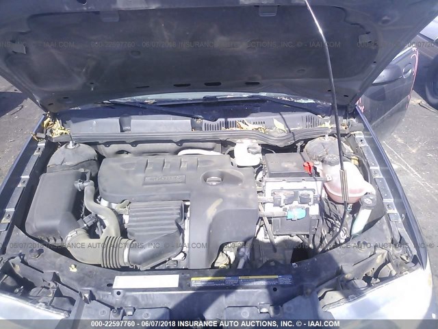 1G8AJ55F16Z171107 - 2006 SATURN ION LEVEL 2 GRAY photo 10