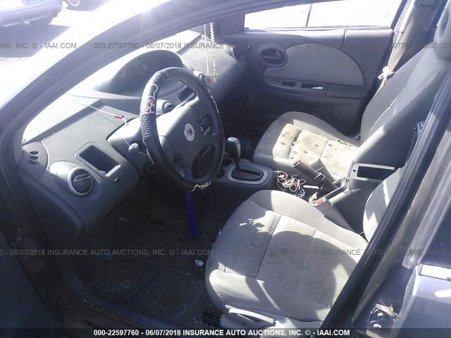 1G8AJ55F16Z171107 - 2006 SATURN ION LEVEL 2 GRAY photo 5