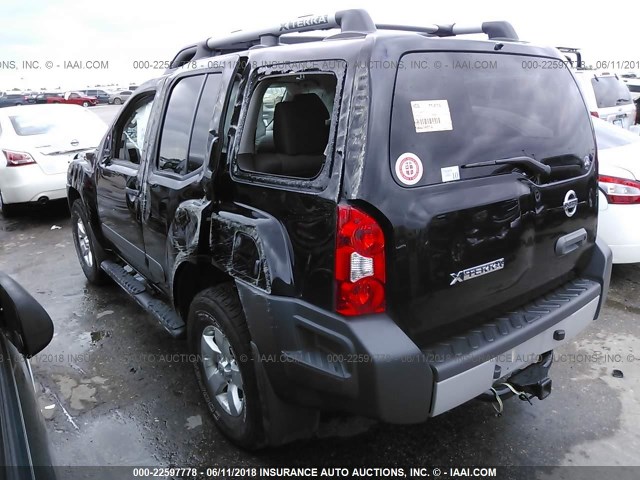 5N1AN0NW0DN812227 - 2013 NISSAN XTERRA X/S/PRO-4X BLACK photo 3