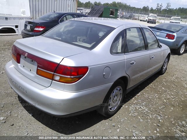 1G8JU52F51Y586909 - 2001 SATURN L200 GRAY photo 4