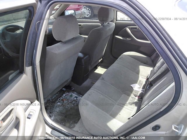 4T1BG22K7YU964688 - 2000 TOYOTA CAMRY CE/LE/XLE GOLD photo 8