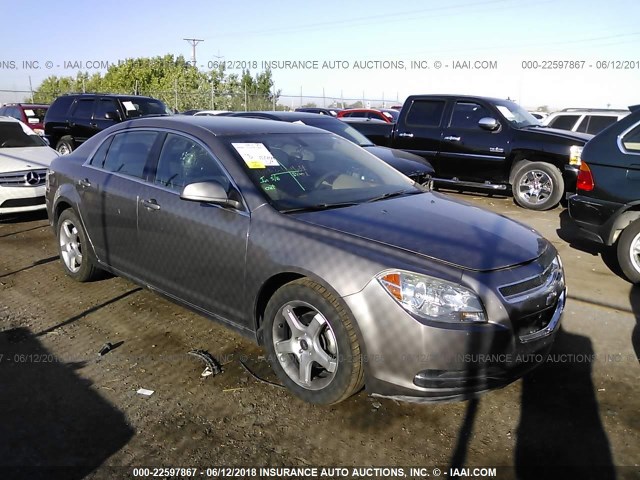 1G1ZC5EB7AF293019 - 2010 CHEVROLET MALIBU 1LT 棕色 照片 1