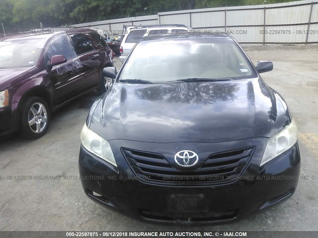 JTNBE46K473121211 - 2007 TOYOTA CAMRY NEW GENERAT CE/LE/XLE/SE BLACK photo 6