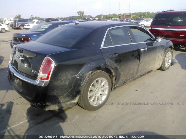 2C3CCACG4CH212567 - 2012 CHRYSLER 300 LIMITED BLACK photo 4