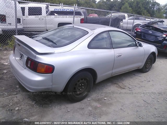 JT2AT00NXR0027350 - 1994 TOYOTA CELICA ST SILVER photo 4