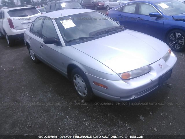 1G8ZH52822Z259243 - 2002 SATURN SL1 SILVER photo 1