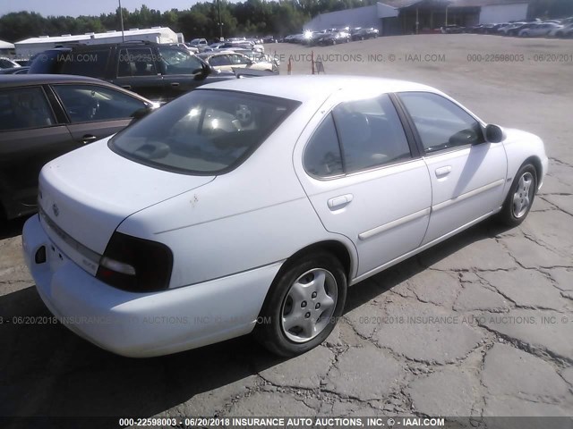 1N4DL01D11C159867 - 2001 NISSAN ALTIMA XE/GXE/SE WHITE photo 4