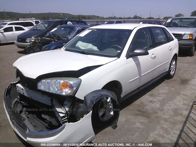1G1ZT62844F247067 - 2004 CHEVROLET MALIBU MAXX LS WHITE photo 2