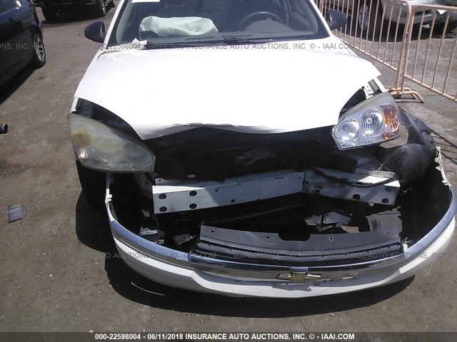 1G1ZT62844F247067 - 2004 CHEVROLET MALIBU MAXX LS WHITE photo 6
