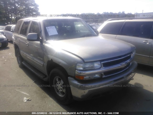 1GNEK13T01J115034 - 2001 CHEVROLET TAHOE K1500 TAN photo 6