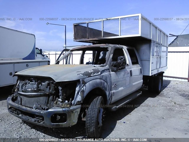 1FD0W5GT2GEC89063 - 2016 FORD F550 SUPER DUTY WHITE photo 2