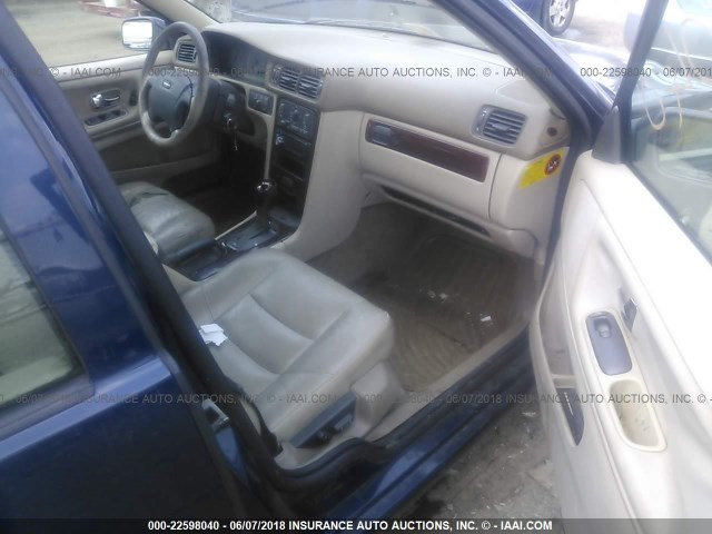 YV1LS56D5Y2634669 - 2000 VOLVO S70 GLT/SE BLUE photo 5