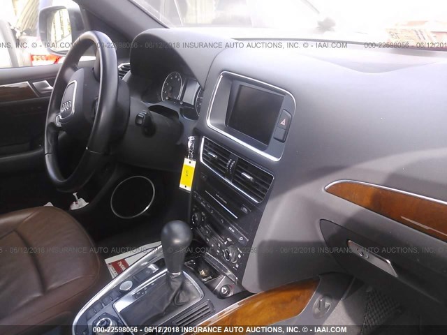 WA1VKAFP4AA059262 - 2010 AUDI Q5 PRESTIGE GRAY photo 5