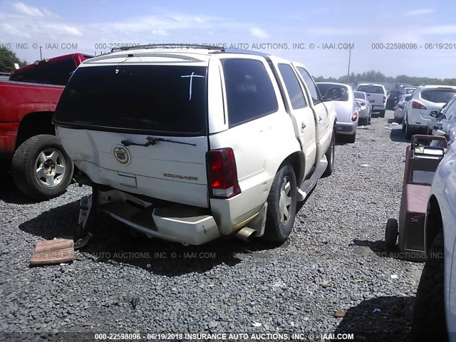 1GYEK63N72R159570 - 2002 CADILLAC ESCALADE LUXURY 白色 照片 4