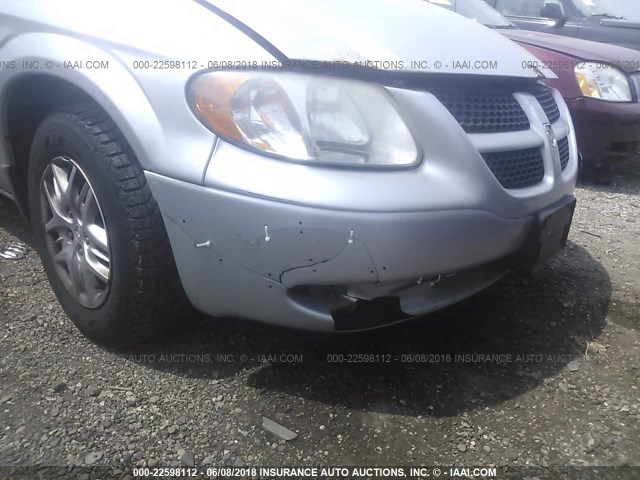 2D4GP44383R317334 - 2003 DODGE GRAND CARAVAN SPORT SILVER photo 6