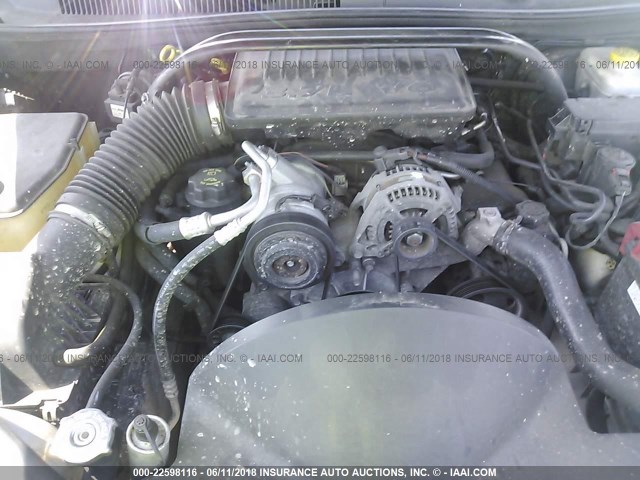 1J4GR48K95C721824 - 2005 JEEP GRAND CHEROKEE LAREDO/COLUMBIA/FREEDOM 银色 照片 10