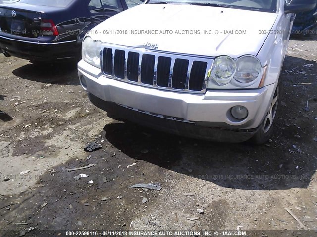 1J4GR48K95C721824 - 2005 JEEP GRAND CHEROKEE LAREDO/COLUMBIA/FREEDOM 银色 照片 6