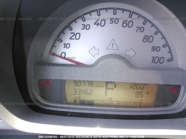 WMEEJ31X08K199410 - 2008 SMART FORTWO PURE/PASSION PURPLE photo 7