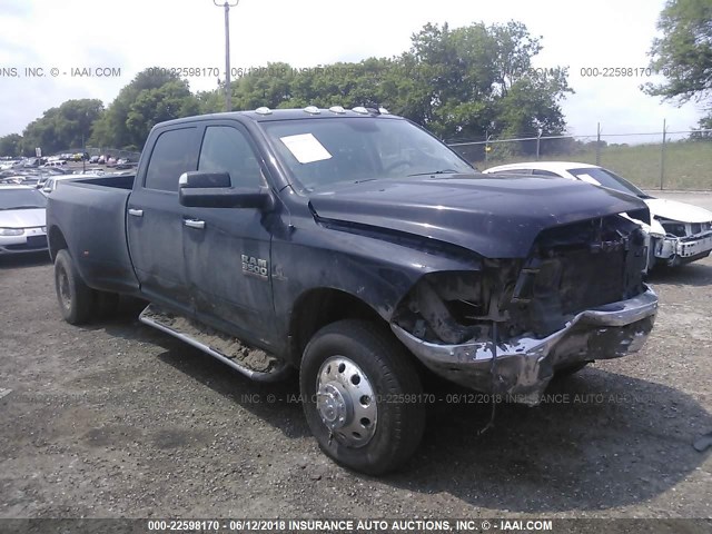 3C63RRHL0EG167720 - 2014 RAM 3500 SLT BLACK photo 1