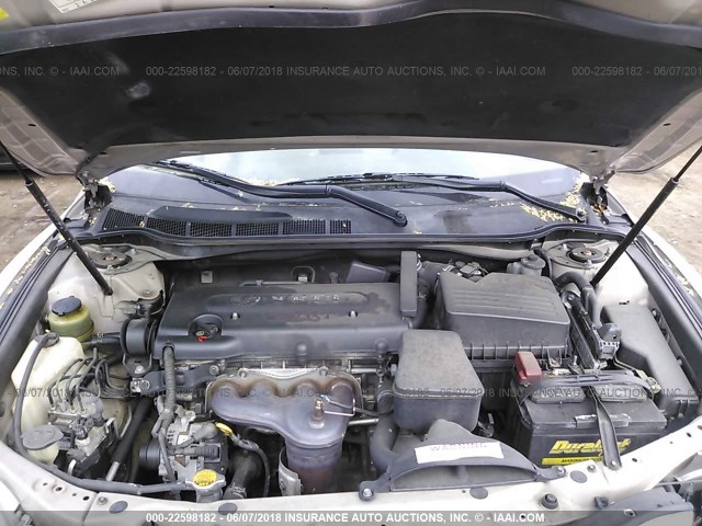 4T1BE46K77U662781 - 2007 TOYOTA CAMRY NEW GENERAT CE/LE/XLE/SE TAN photo 10