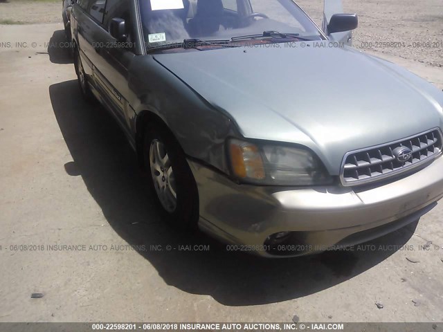 4S3BH675347613071 - 2004 SUBARU LEGACY OUTBACK AWP 绿色 照片 6