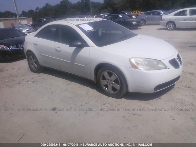 1G2ZH558164100674 - 2006 PONTIAC G6 GT WHITE photo 1