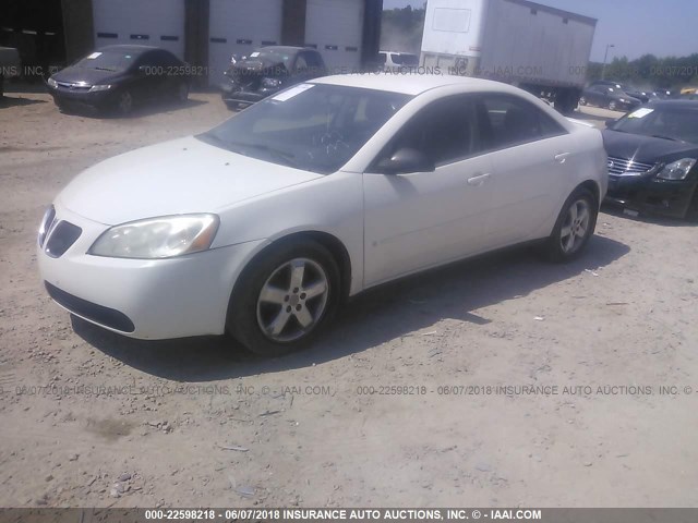 1G2ZH558164100674 - 2006 PONTIAC G6 GT WHITE photo 2