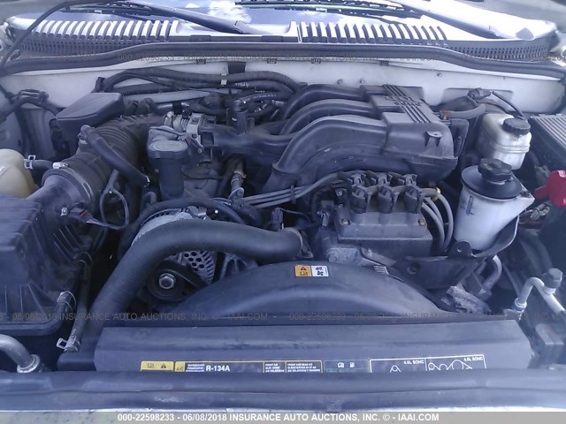 1FMZU73E25UA95720 - 2005 FORD EXPLORER XLT/XLT SPORT/NBX 白色 照片 10