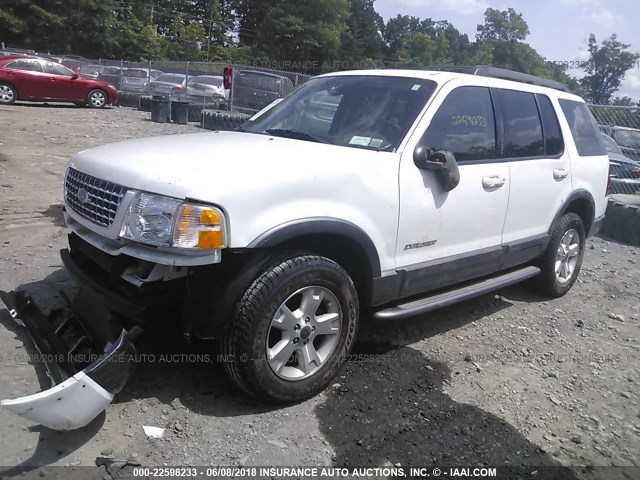 1FMZU73E25UA95720 - 2005 FORD EXPLORER XLT/XLT SPORT/NBX 白色 照片 2