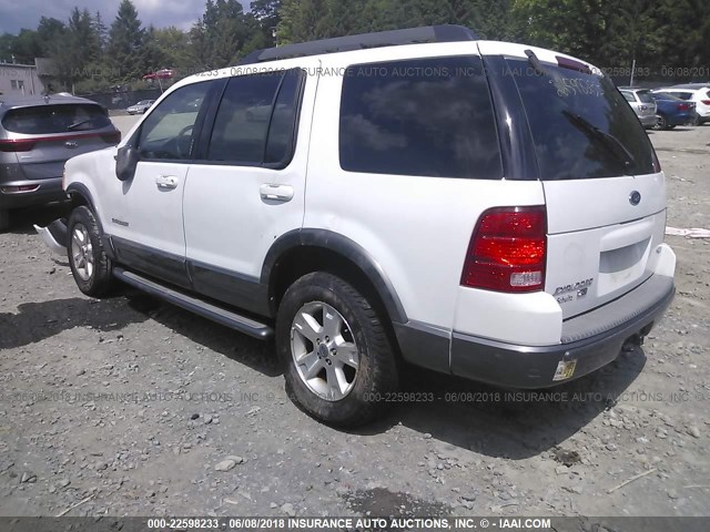 1FMZU73E25UA95720 - 2005 FORD EXPLORER XLT/XLT SPORT/NBX 白色 照片 3
