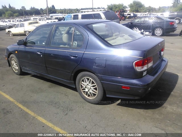 JNKCP11A2XT016858 - 1999 INFINITI G20 PURPLE photo 3