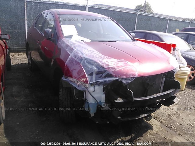 JN8AS58V69W189635 - 2009 NISSAN ROGUE S/SL RED photo 1