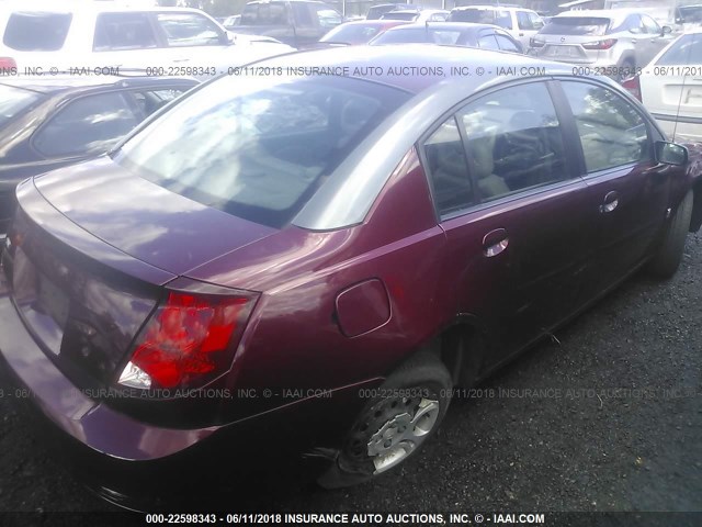 1G8AJ52F13Z130833 - 2003 SATURN ION LEVEL 2 MAROON photo 6